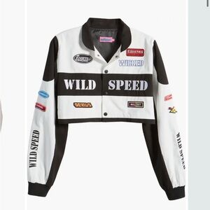 Edikted cropped jacket size XL